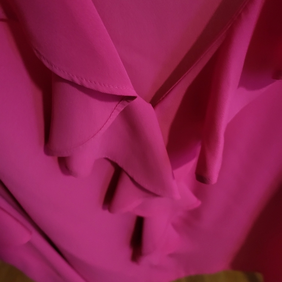 Pink blouse with ruffles - Picture 10 of 10